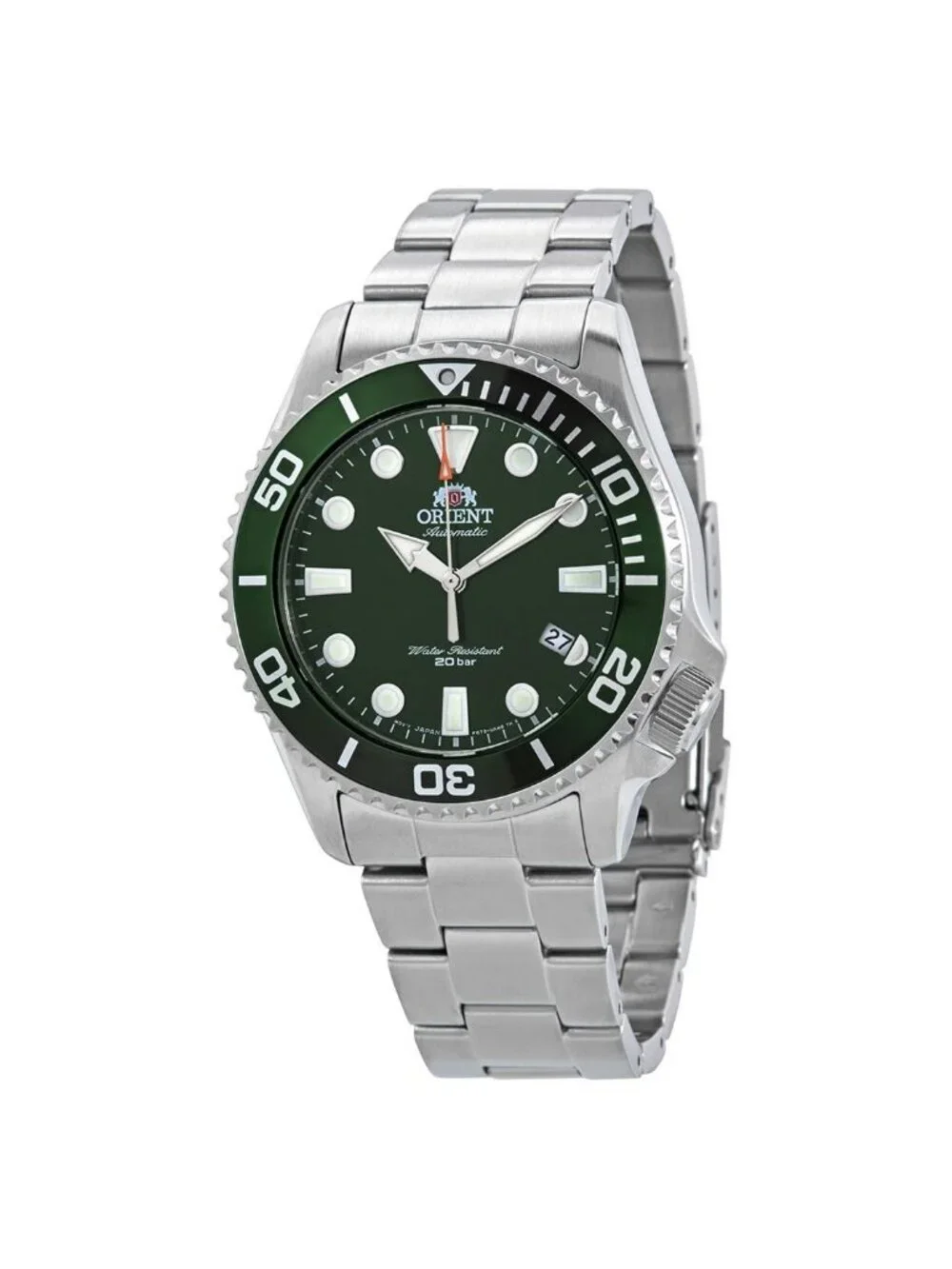 NWT Orient Triton Automatic Green Dial Men's Watch